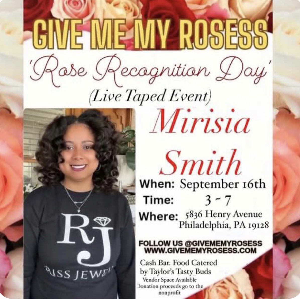 Rose Recognition Day September 2023